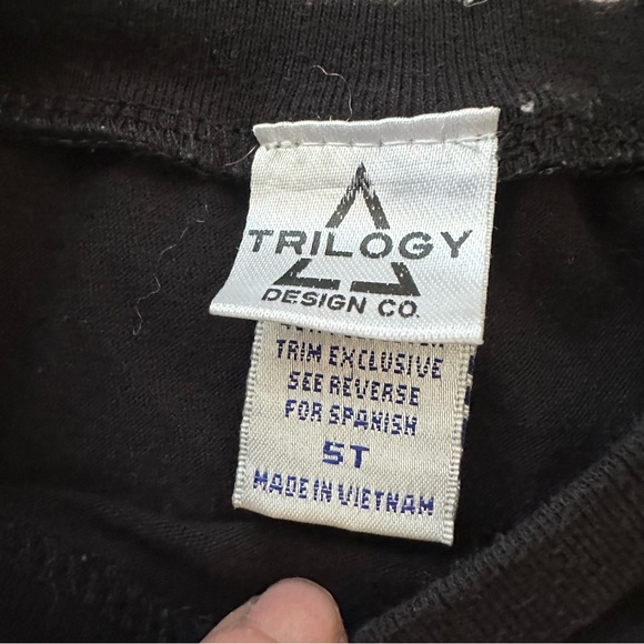 Trilogy graphic T - Don’t take candy from strangers. Fun for Halloween. - Picture 2 of 3